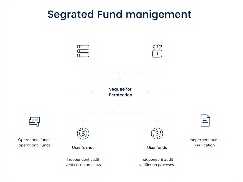 케이플레이 자금 분리 보관 시스템 다이어그램 자금 분리 보관 시스템 다이어그램